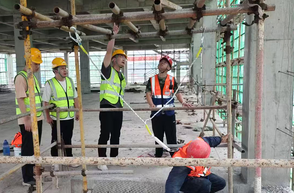 南昌市政建設(shè)集團開展安全生產(chǎn)專項檢查 排查20項隱患整改率100%